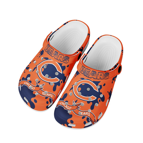 Men's Chicago Bears Bayaband Clog Shoes 002 Men's Chicago Bears Bayaband Clog Shoes 002